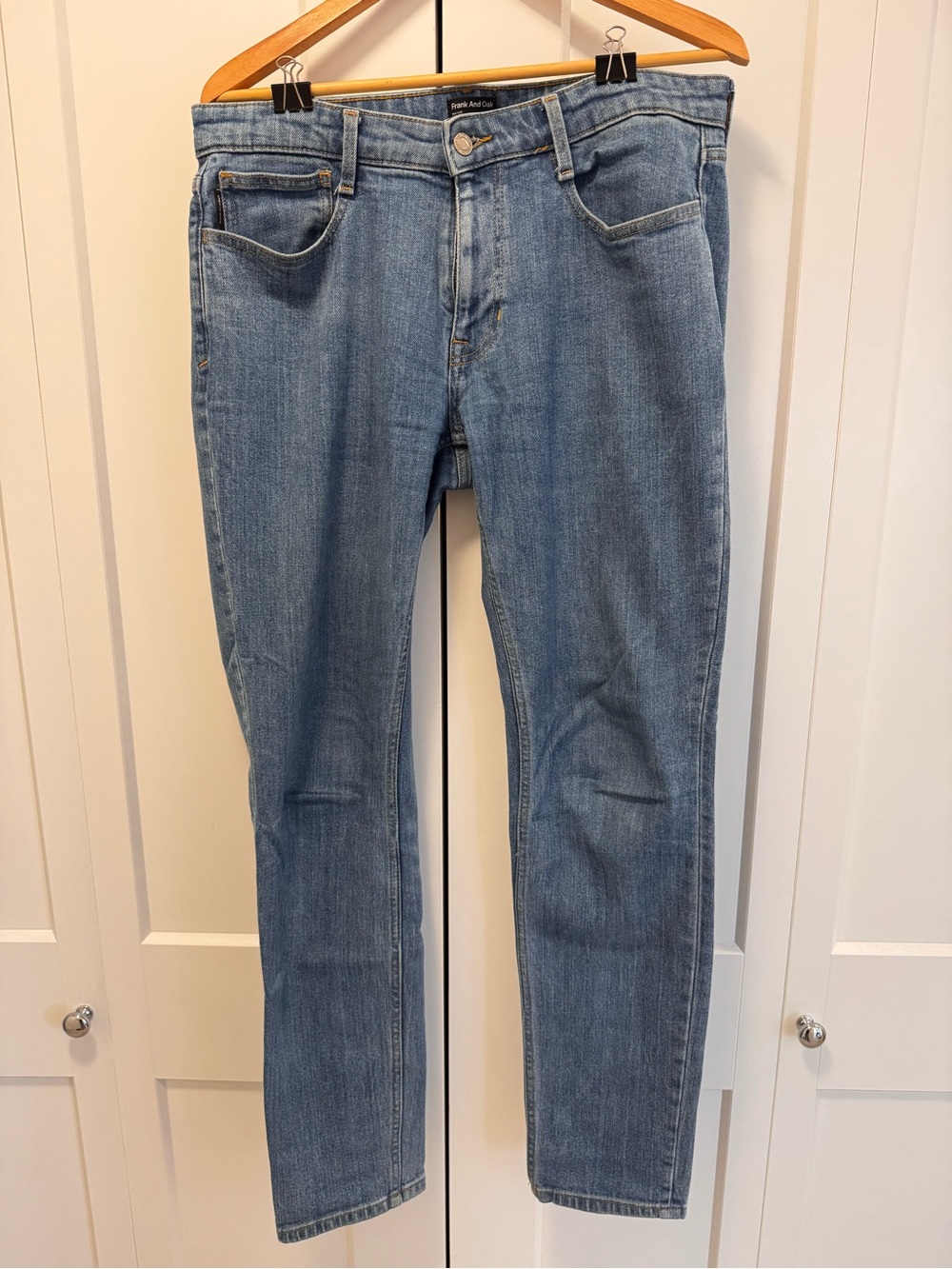Frank and oak - Light Wash Men’s Jeans